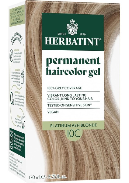 Permanent 10C Saç Boyası Swedish Blonde 170ML