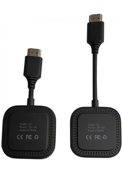Kablosuz HDMI Verici Alıcı Kiti | Wireless Hd Transmitter Receiver | 1080P 60Hz Görüntü Aktarımı | Tv, Projeksiyon, Notebook, Pc ile Uyumlu - S1 HDMI fırsatları