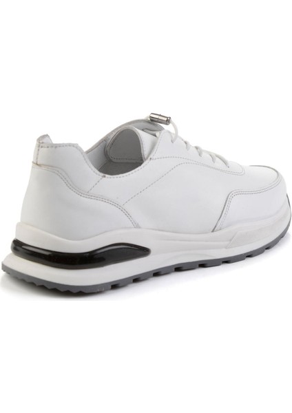 Beyaz Hakiki Deri Erkek Casual Ayakkabı E01011031303 modelleri