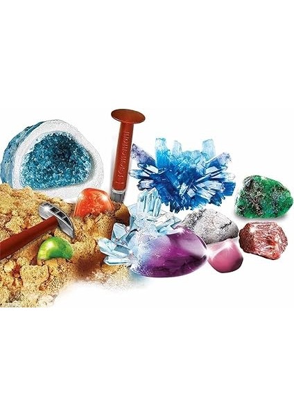Bilim ve Oyun - Kristaller ve Mineraller Oyuncak modelleri