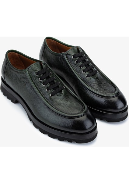 Erkek Hakiki Deri Haki Casual Ayakkabı 987 251A Erk Ayk SK25-26 Hakı Gyk fiyatları