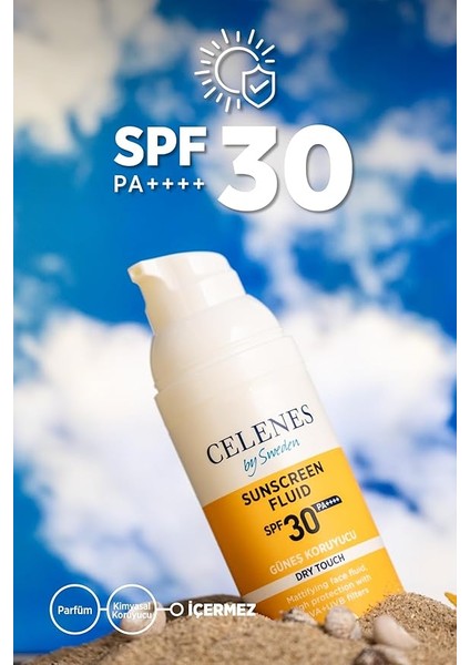 Dry Touch Yüksek Korumalı Yüz ve Dekolte Güneş Kremi, 30 Spf, 50 ml fırsatları