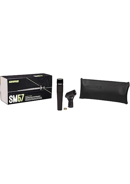SM57-LCE Dinamik Enstrüman Mikrofonu, 40Hz - 15KHZ, Dbv/pa: -56.00 fiyatları