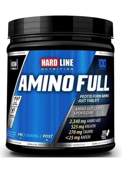 Hardline Amino Full 300 Tablet fiyatları