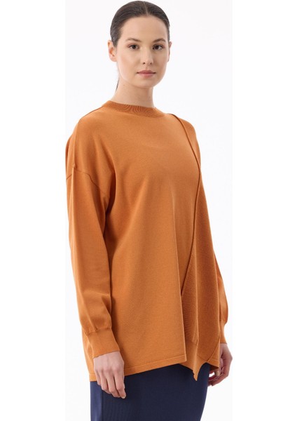 21872 Örgü Detaylı Rayon Tunik modelleri