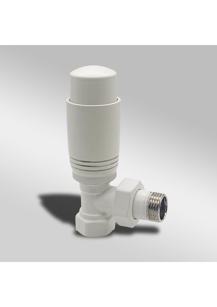 1/2" Antrasit Termostatik Radyatör Vanası