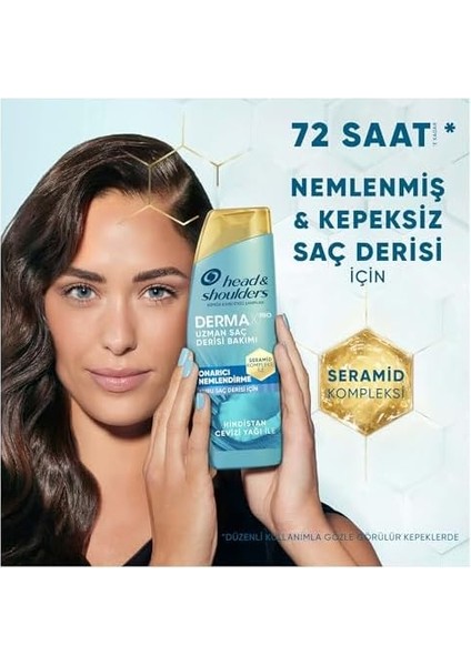 Head & Shoulders Dermaxpro Nemlendirici Kepek Karşıtı Şampuan Kuru Saç Derisi Için 300 ml fiyatları