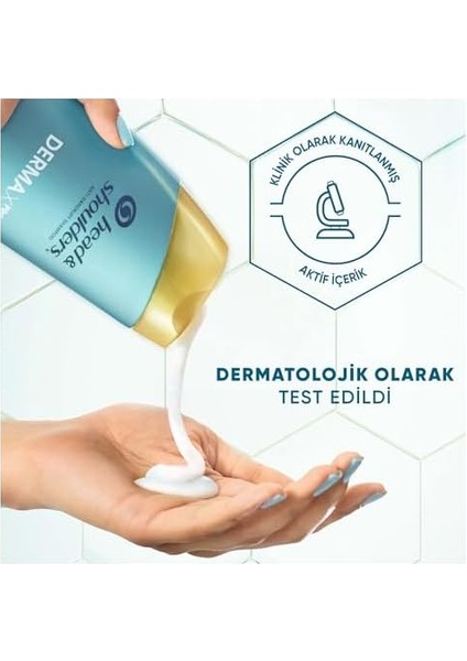 Head & Shoulders Dermaxpro Nemlendirici Kepek Karşıtı Şampuan Kuru Saç Derisi Için 300 ml modelleri