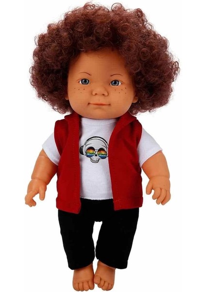 Kıvırcık Saçlı Curly Bebek 35 cm fırsatları