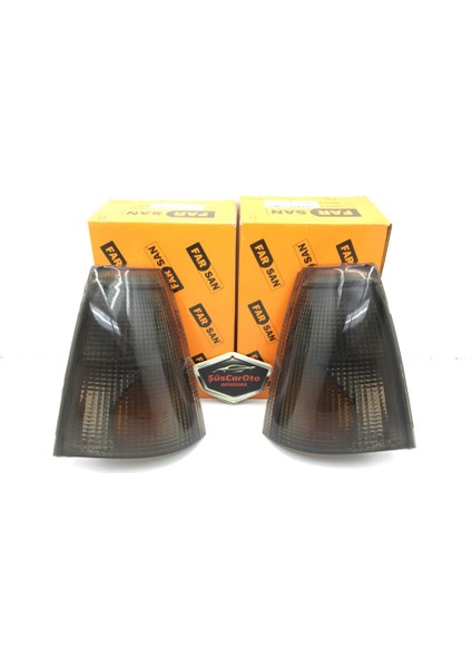 Farsan Tofaş Füme Sinyal Lambası Sağ Sol Takım 2 Adet Siyah fiyatları