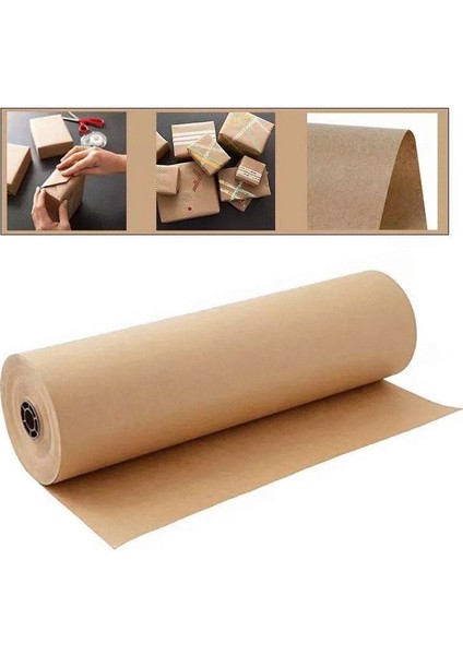 Kraft Kağıt 50CM x 20 Metre Rulo Ambalaj ve Çeyiz Paketleme Kağıdı Çiçek Kağıdı Hediye Paketleme