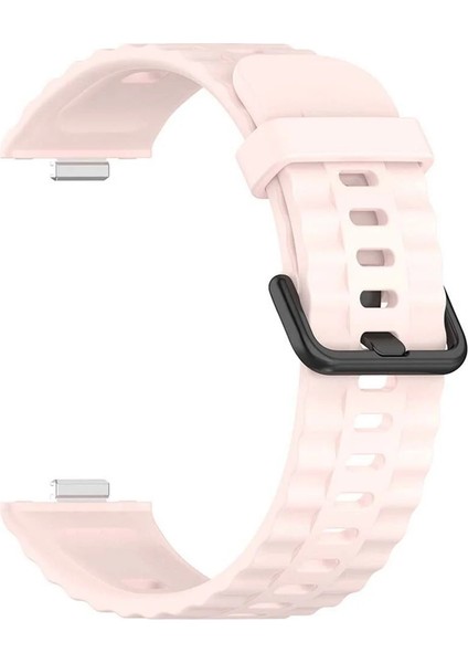 Huawei Fit4 Pro /fit4 / Fit3 Official Siyah Tokalı Silikon Kordon