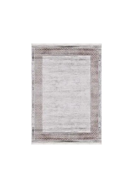 Robledo Çerçeveli Gri Akrilik Makine Halısı