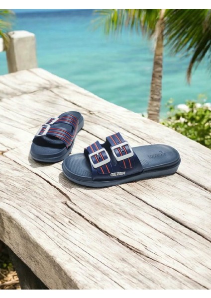 Çift Toka Rahat Yumuşak Taban Plaj,deniz,havuz Terlik
