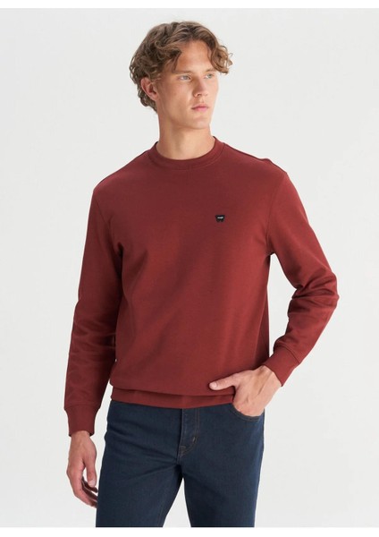 Erkek Patch Logo Erkek Sweatshirt W2520255169