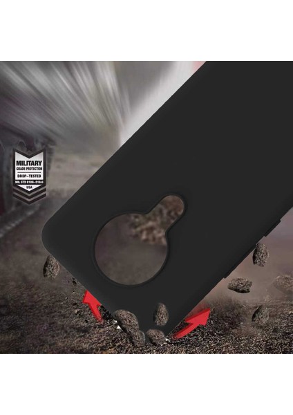 Tecno Spark 6 Kılıf Mrsa Biye Silikon-Siyah fiyatları