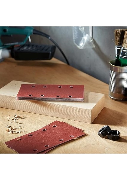 Zımpara Kağıdı (Çeşitli Malzemeler Için, 10 Adet, 93 x 185 Mm, Granülasyon 180) fırsatları