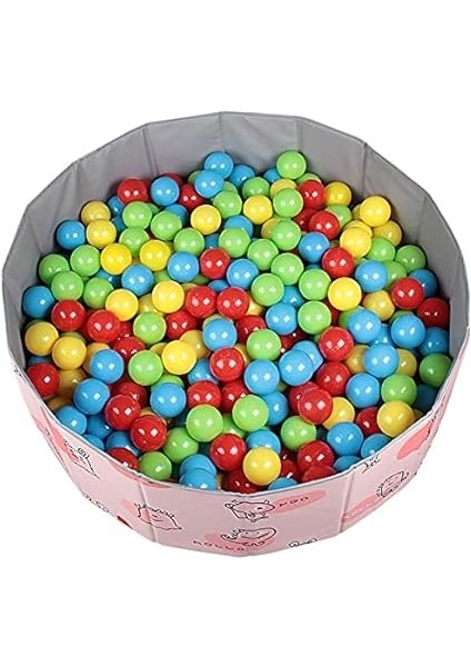 Marine Katlanabilir Top Havuzu - Oyun Alanı ve Halısı - 150 Adet Top Hediye - Sevimli Mavi modelleri