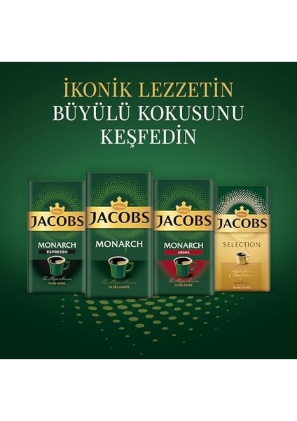 Jacobs Monarch Filtre Kahve 500 G fiyatları
