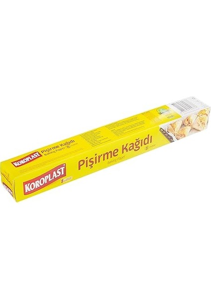 Pişirme Kağıdı 8 Mt, Helal Sertifikalı ve Bpa Içermez 37CM x 8mt, Fırında Tavuk, Et, Tatlı, Börek Pişirmek Için Uygun, 220 C° Yüksek Isıya Dayanıklı Fırın Pişirme Kağıdı, Yapışmaz ve Yanmaz fiyatları