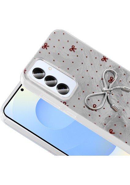 Galaxy S25 Plus Kılıf Kamera Korumalı Figürlü Mrsa Ponti Silikon Kapak - Lila fırsatları