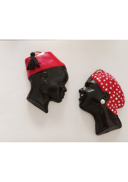 1980 Ler Aşık Ile Maşuk Duvar Dekorasyon Süsü fiyatları