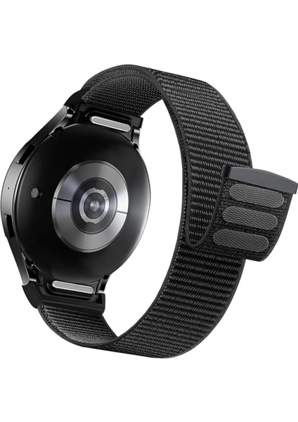 Yeni Nesil Bağlantılı 20MM Hasırlı Kumaş Kordon Uyumlu Fe/7/6/5/4 Serisi Için Konforlu Kayış (40MM/44MM) 6/4 (47/43/42MM) ve 5 Pro 45MM Uyumlu