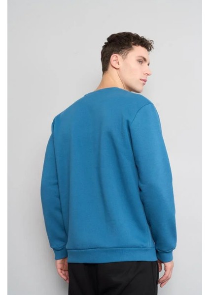 Çetinkaya Mentality 3036 3 Ip Bisiklet Yaka Petrol Sweatshirt fırsatları