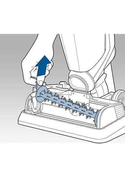 Crosswave Halılar Için Döner Fırça | Halı ve Halılardan Inatçı Kirleri Giderin | Bıssell Crosswave Cordless Max, X7 Cordless Pet Için Orijinal Aksesuar | 2786F modelleri