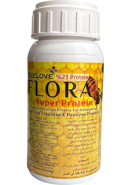 Arıcılık Flora Super Protein Sıvı Premiks (250 Ml)