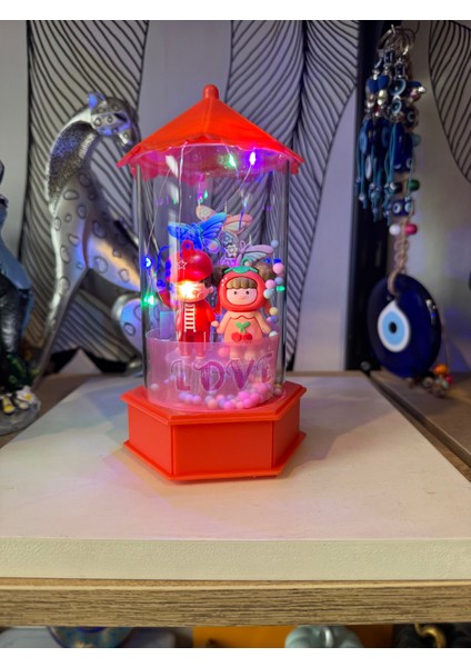 Sevgili Biblo Fanusta Işıklı Müzikli