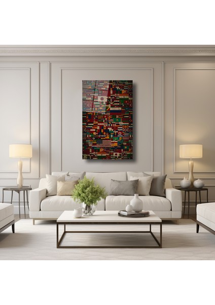 Ülke Bayrakları - Cam Tablo - DEG0263 modelleri