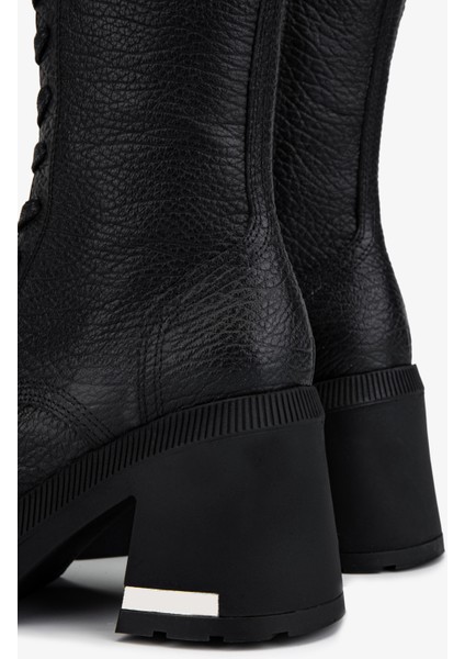 Kadın Hakiki Deri Siyah Floter Topuklu Bot 566 6292 Bn Bot SK25-26 Sıyah Fltr fırsatları