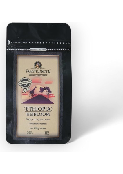 Roast&apos;n Berry Ethiopia Heirloom Çekirdek Kahve modelleri