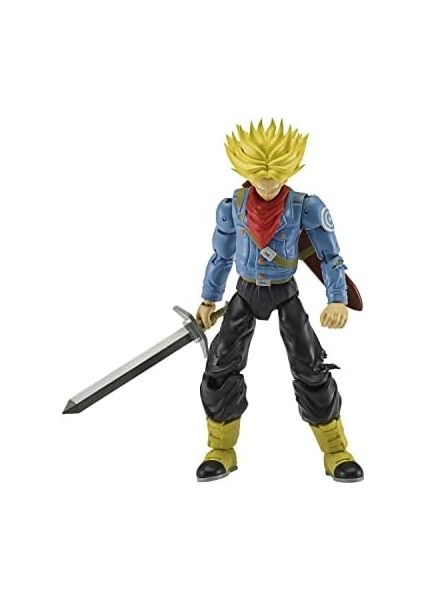 16 cm Dragon Ball Super Saiyan Future Trunks Poz Verilebilir Figür, Dragon Stars Serisi modelleri