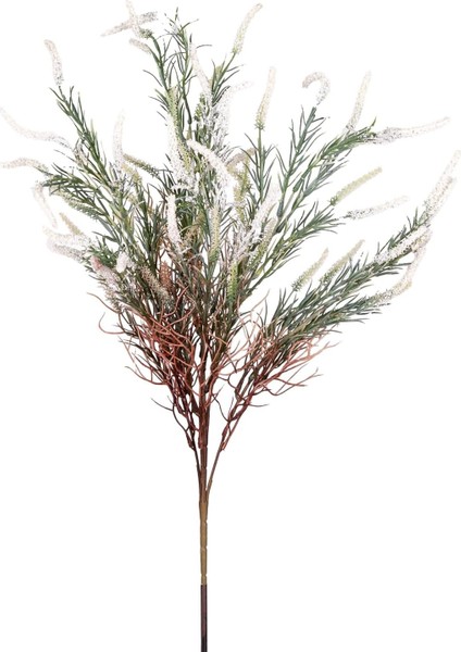 Yapay Çiçek Lavanta Demet Yeşil-Beyaz 65 Cm.