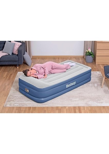 Tritech Havalı Yatak Twin, Dahili Ac Pompalı 1.91 M × 97CM × 46CM fiyatları