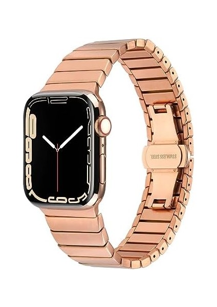 Ile Uyumlu 42MM Kordon Krd-79 Metal Strap Kayış Rose fiyatları