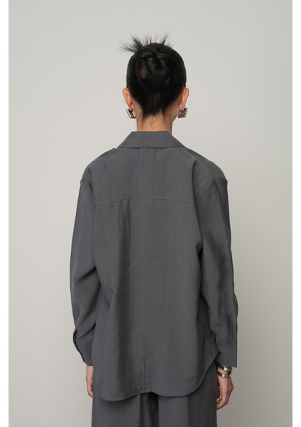 Kadın Gül ve Taş Şerit Işlemeli Düz Gömlek indirimleri