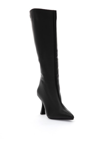 Kadın Siyah Topuklu Çizme 50314213-VR046 indirimleri