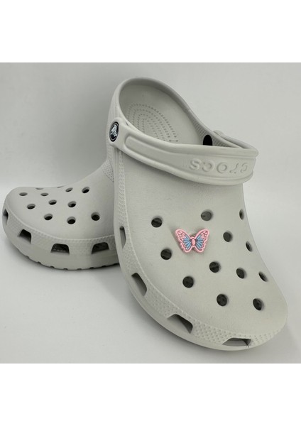 Terlik Süsü ve Aksesuarı , Çanta Süsü – Jibbitz 3D Küçük Boy Desenli Kelebek Figür Logo Aksesuar fırsatları