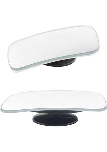 Dikdörtgen Gerçek Cam Kör Nokta Aynası Park Aynası 360 Derece 3m Foam Yapıştırıcılı Hareketli 2 Adet modelleri