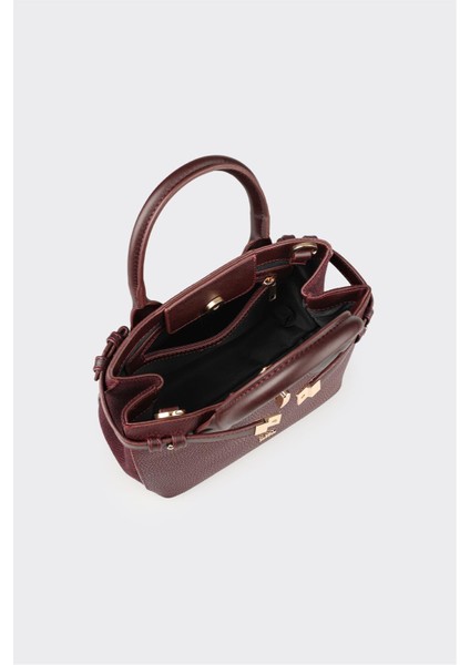 Bordo Kadın Küçük El Çantası fırsatları