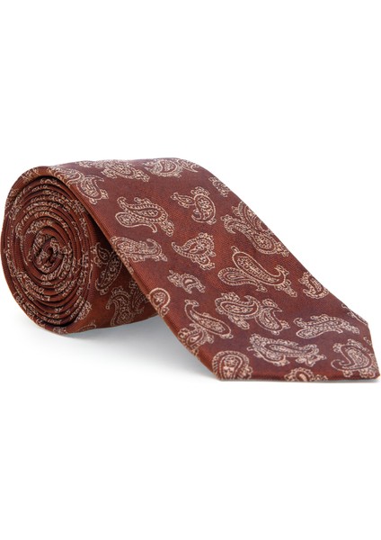 Erkek Kiremit %100 Ipek Kravat 50317371-VR031 fiyatları
