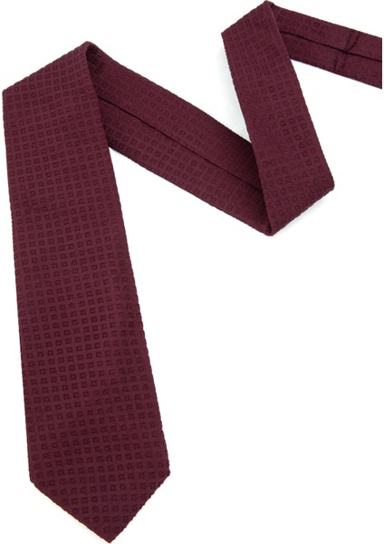 Erkek Bordo %100 Ipek Kravat 50317306-900