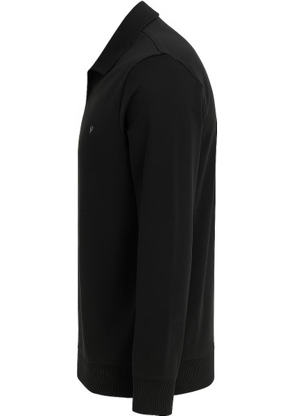 Gewer Erkek Slim Fit Uzun Kol Polo Yaka SWEATSHIRT-7428 modelleri