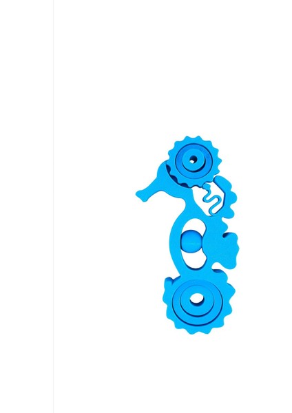 Denizatı Şekilli Çok Fonksiyonlu Stres Oyuncağı- 4 Fonksiyonlu Stres Oyuncağı