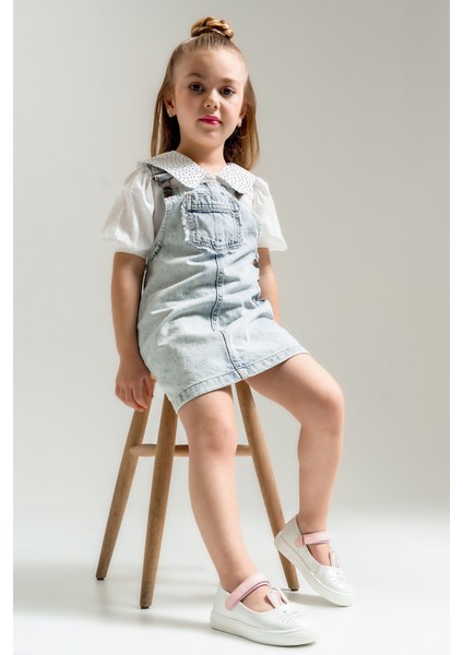 Kız Çocuk Sedef Tavşanlı Günlük Babet