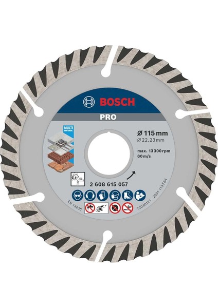 Professional Accessories Kesme ve Delme Aksesuarları, Disk, Gri, 1 Adet