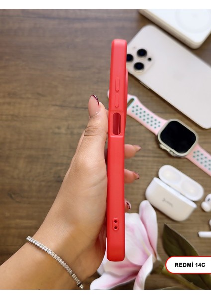Redmi 14C Uyumlu Kamera Korumalı Darbeye Dayanıklı Renk Atmayan Keep Silikon Kılıf modelleri